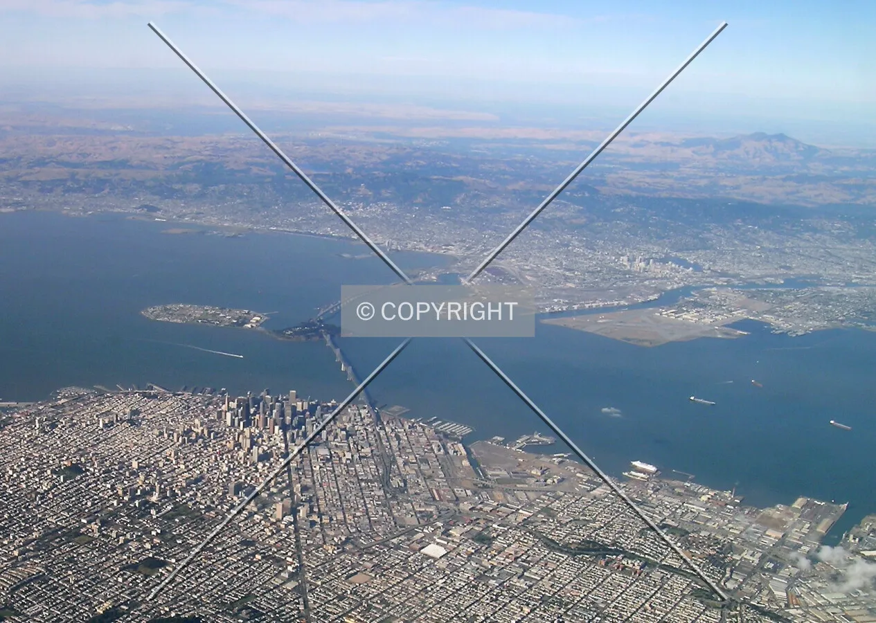 As seen from the air