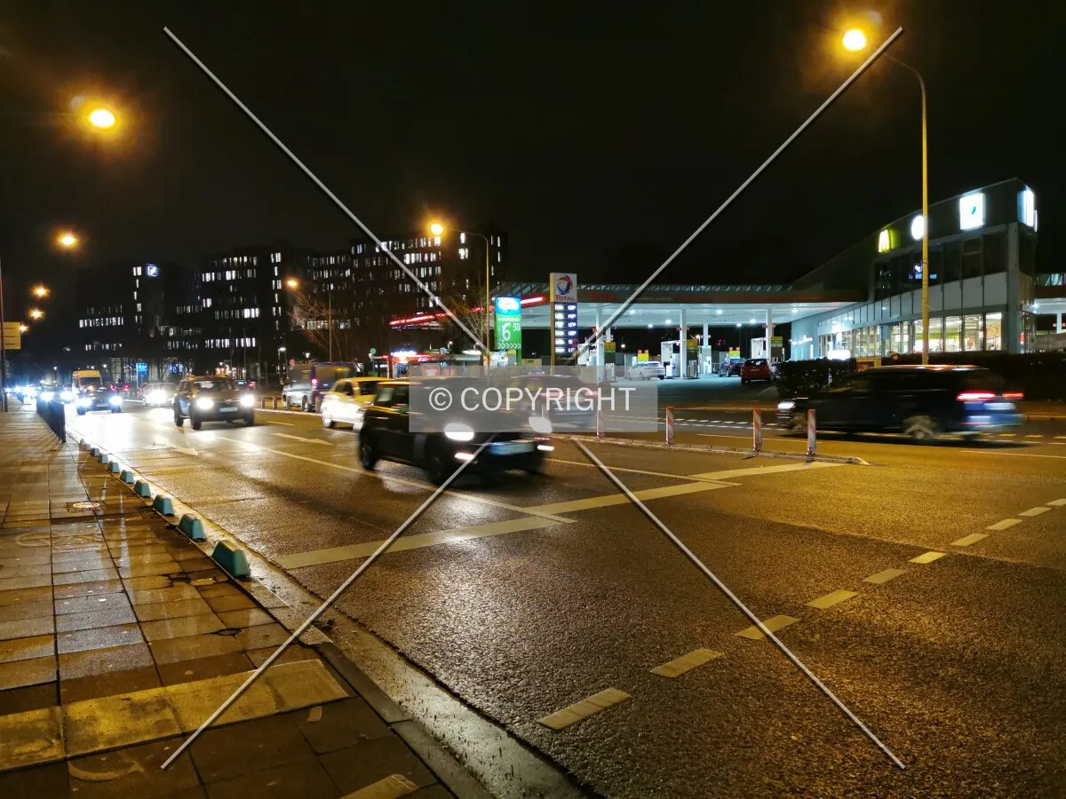 Street at night
