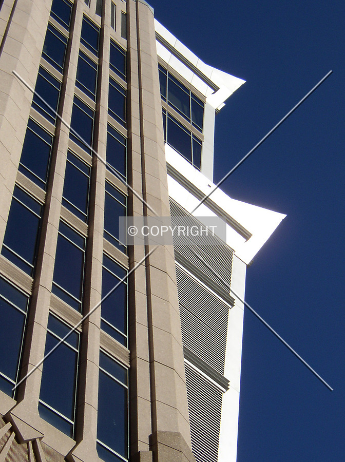 Detail of the facade on the southeast corner