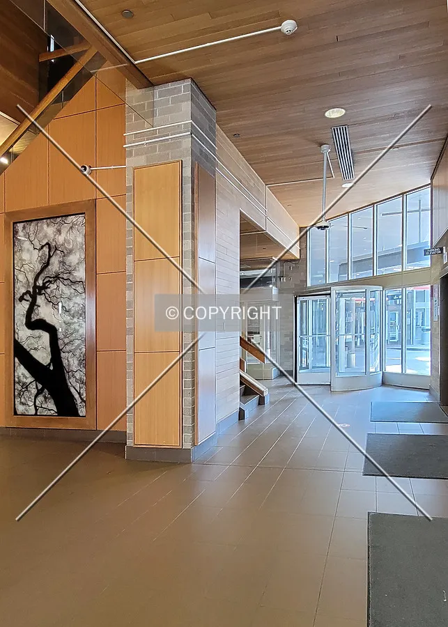 First floor lobby; July 3, 2021