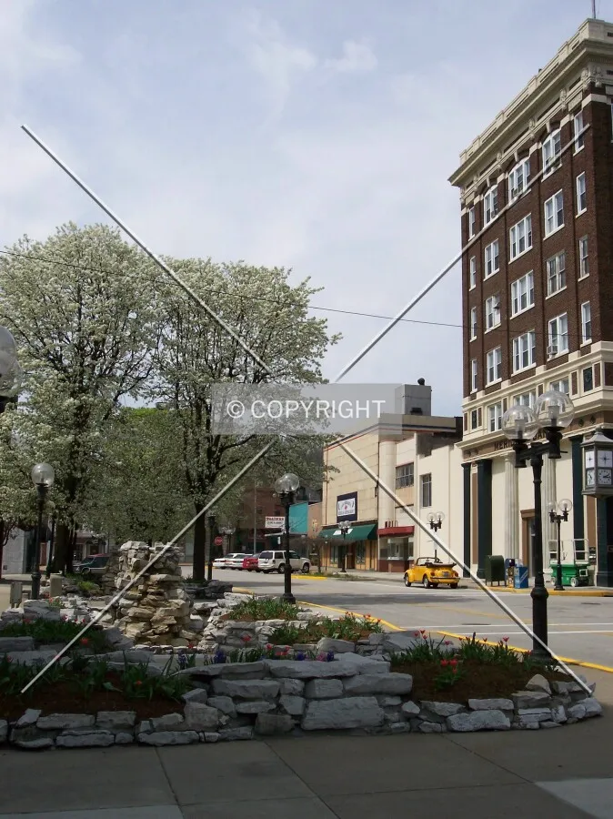 Third Street from the south