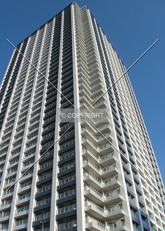 Looking up from the south
