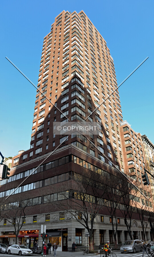 View from the west at Columbus Avenue and 67th Street