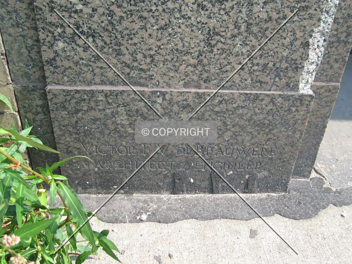 The architect's signature