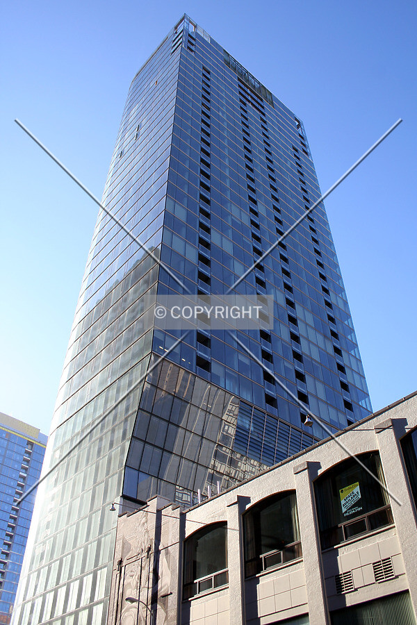 Looking up from the northeast