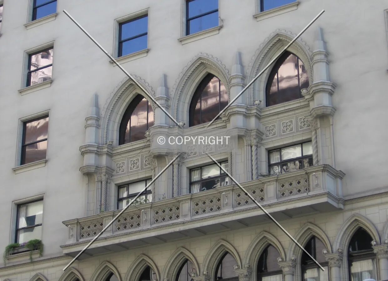 Balconies detail