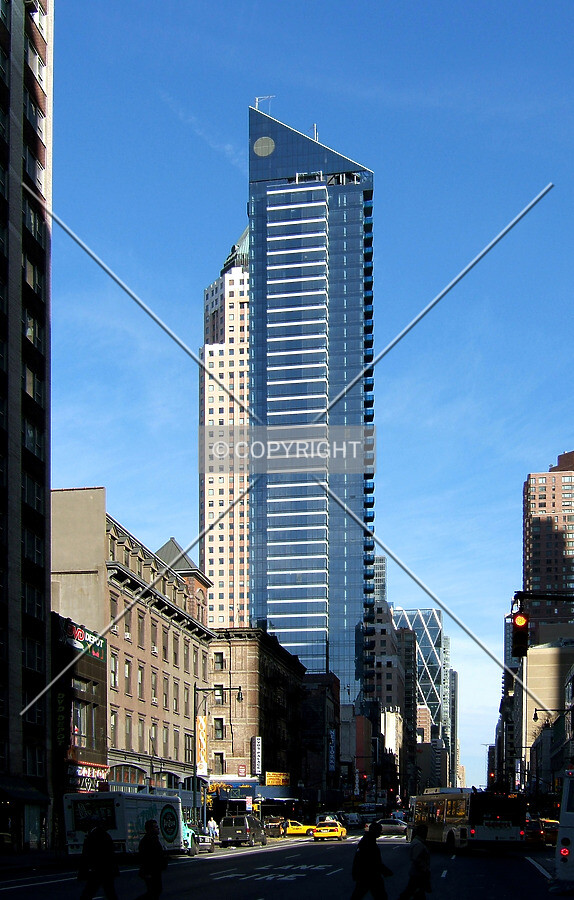 View from the southwest along 8th Avenue