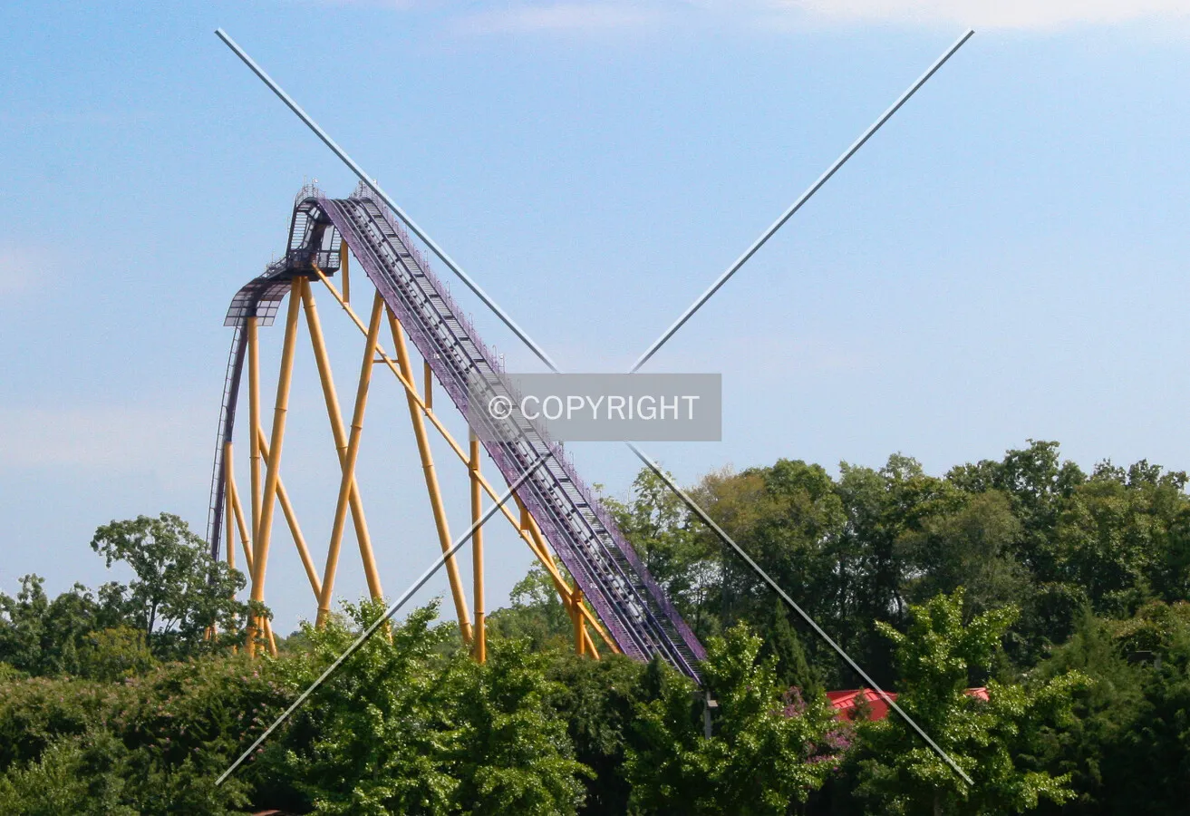 Lift hill from the west