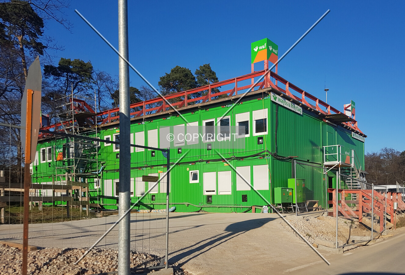 Construction containers
