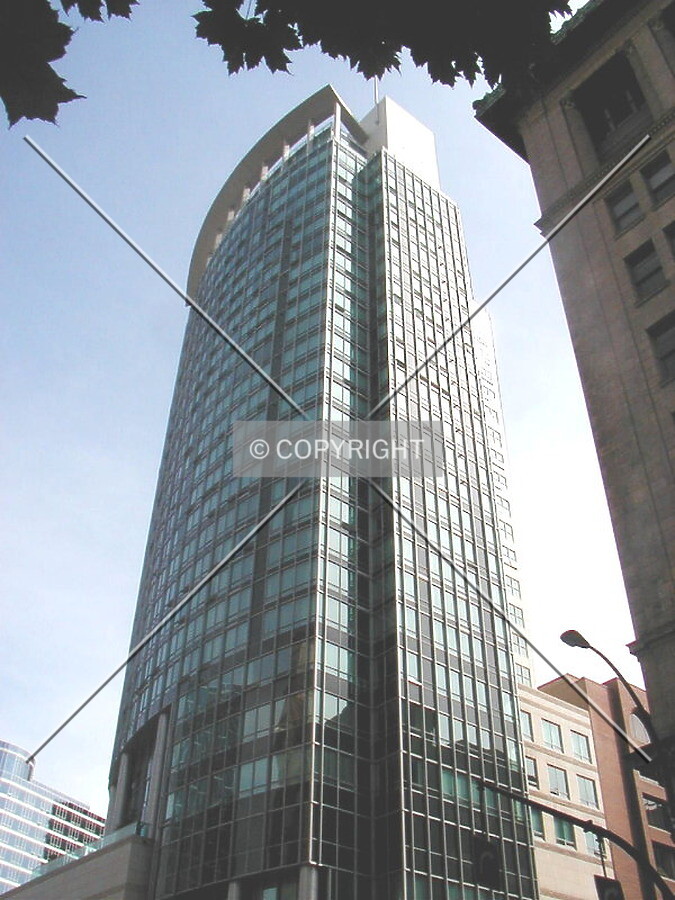 Terminal City Club from southwest corner of Hornby and Hastings
