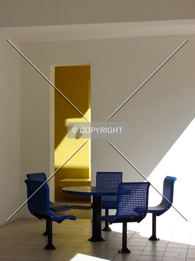 Seating group in the public basement (void deck) area