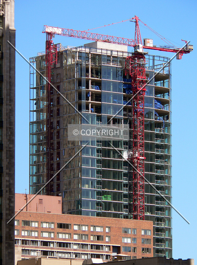 View to the northeast from Wacker Drive