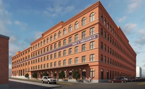 Rendering of proposed renovations