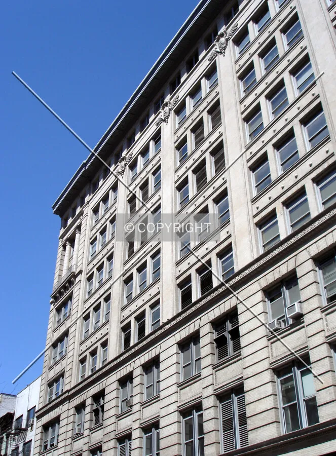 Looking up from Spring Street