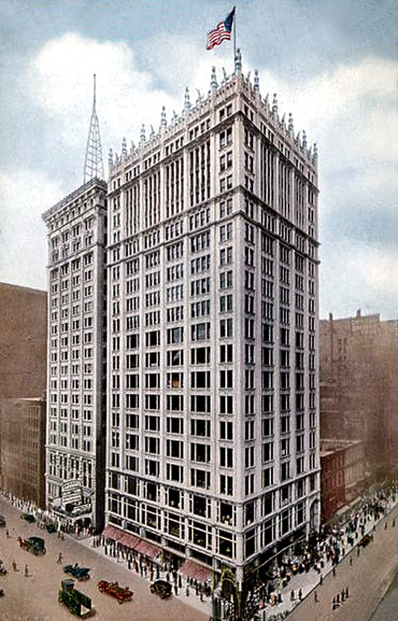 Vintage view from the southeast