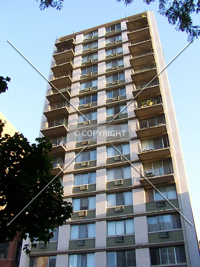 North façade