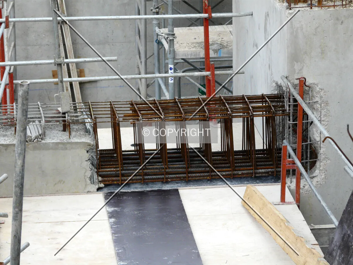 Rebar for a concrete beam