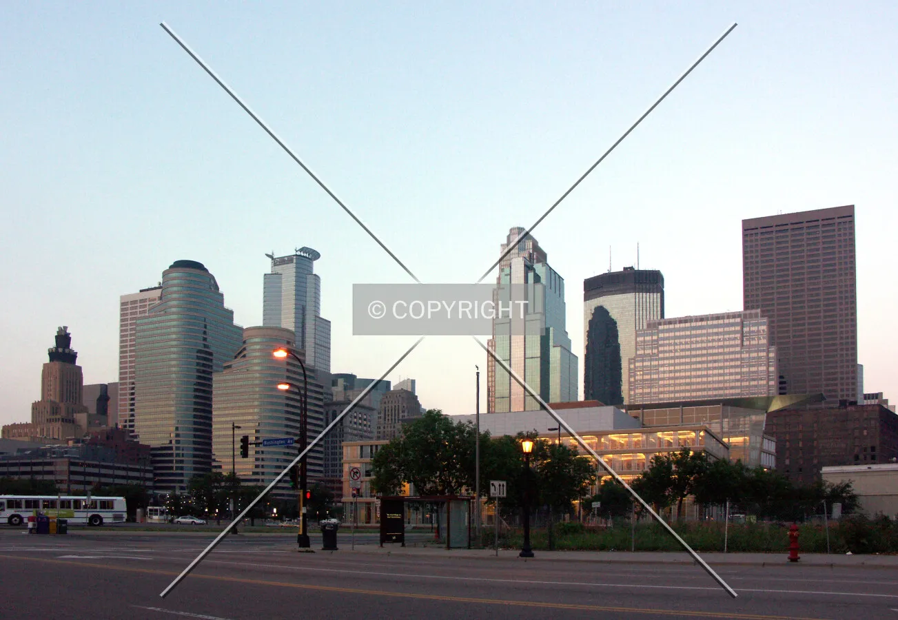 Skyline view from north