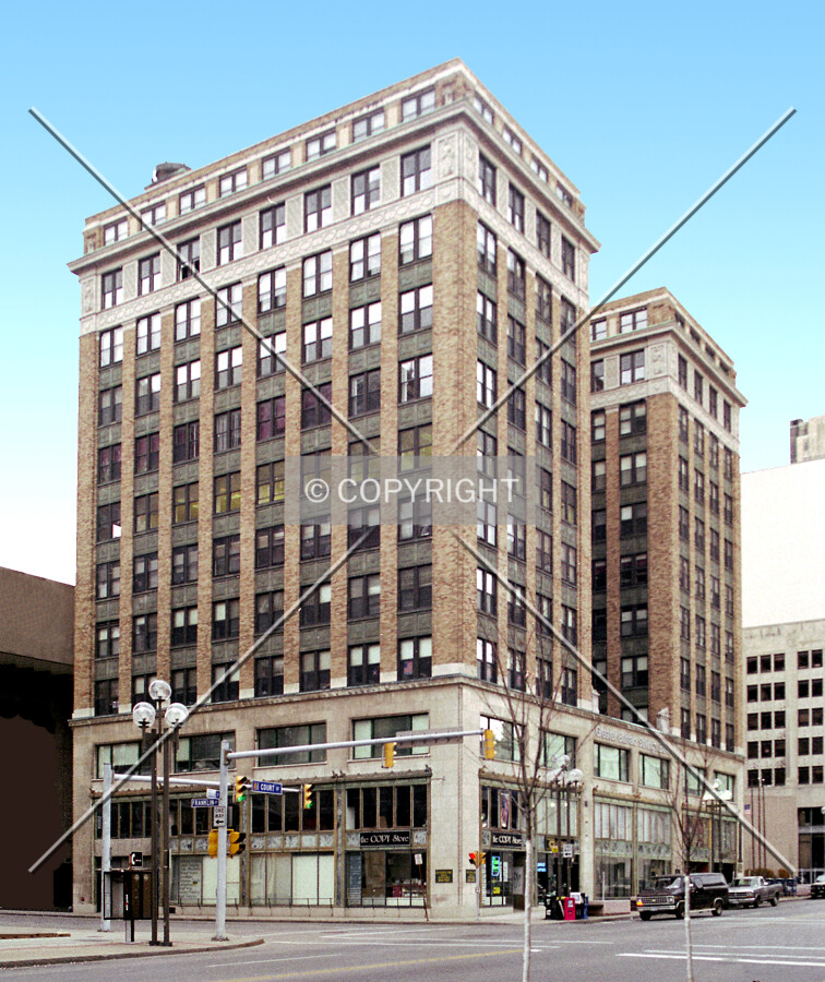 View from the southwest across Court Street