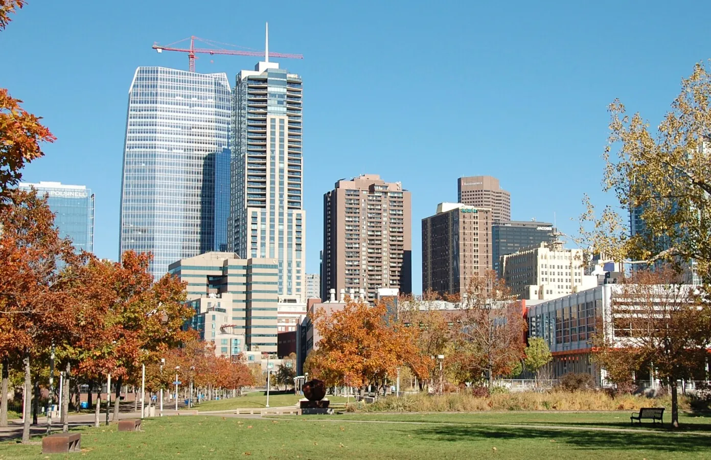 View from the southwest