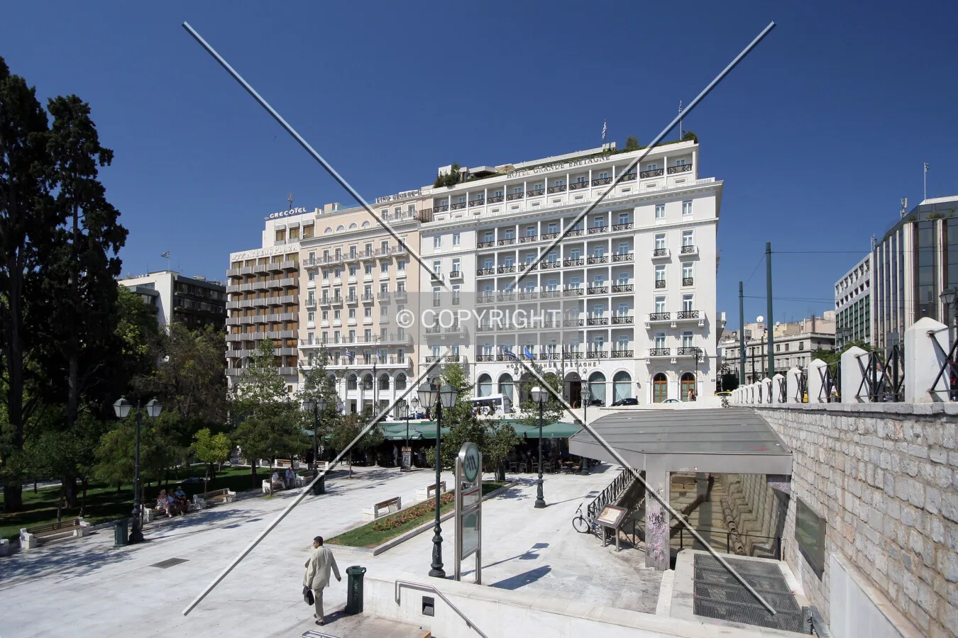 As seen from Syntagma Square
