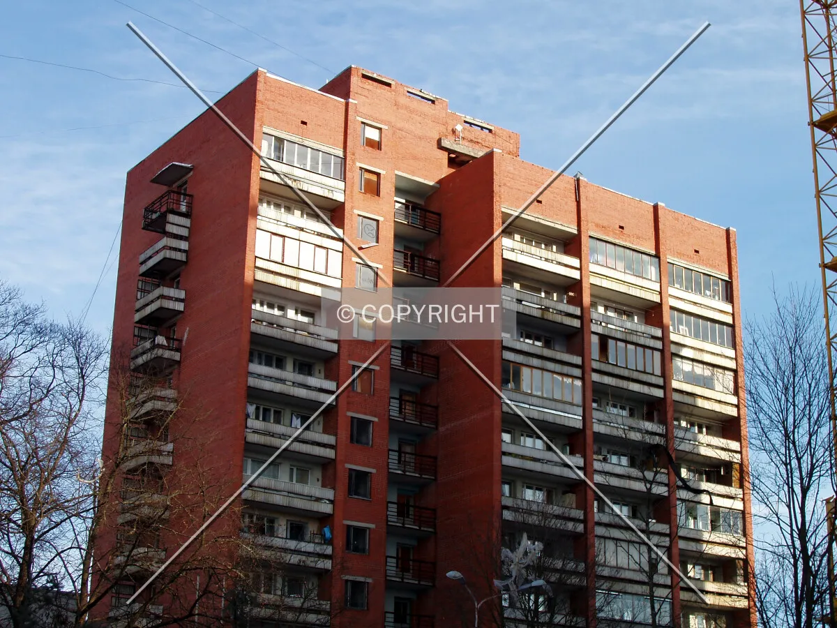 West view from Brivibas Street