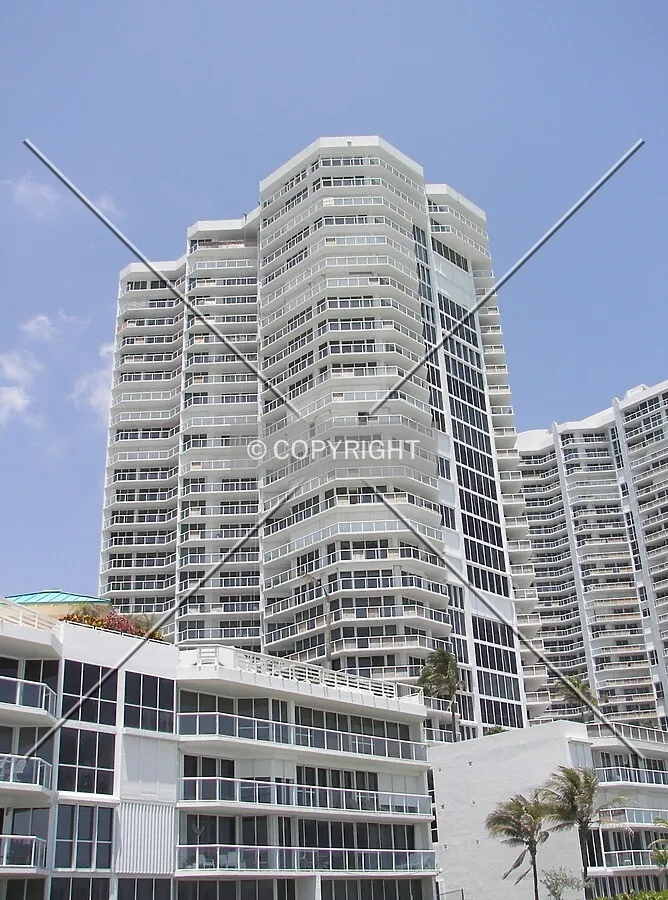 View south from the beach
