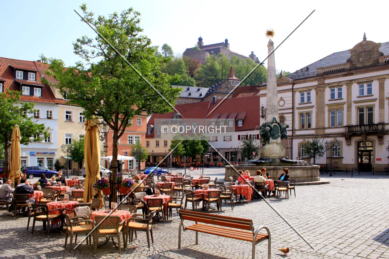 Marktplatz in Kulmbach