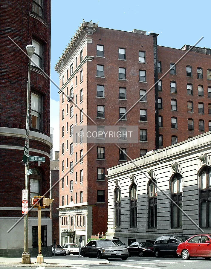 View from the northeast along Hillman Street