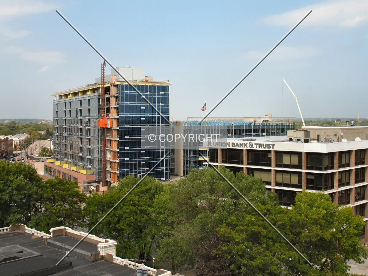 View to the northwest from the St. Anthony Municipal Ramp