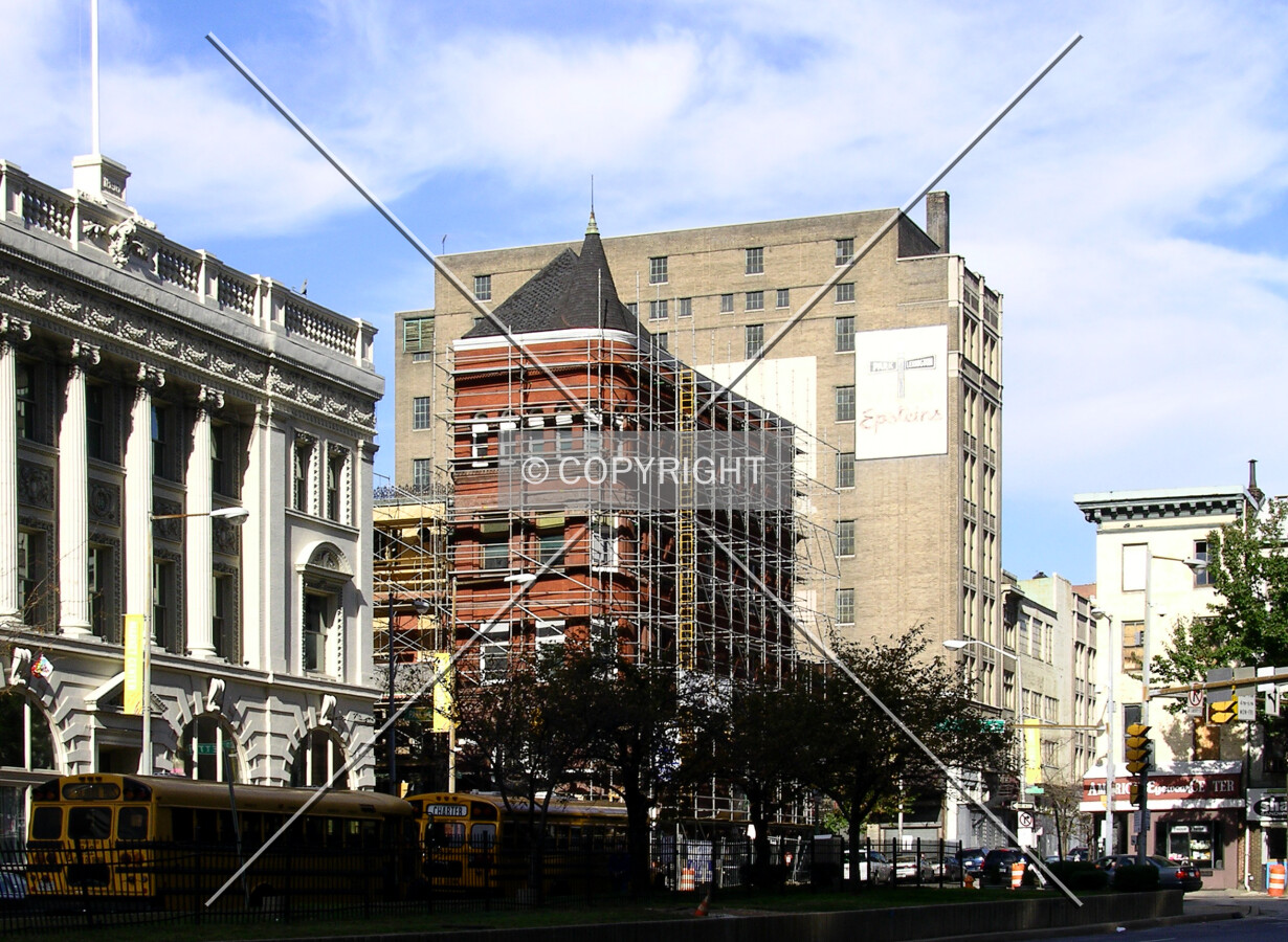 Looking north from Park Avenue