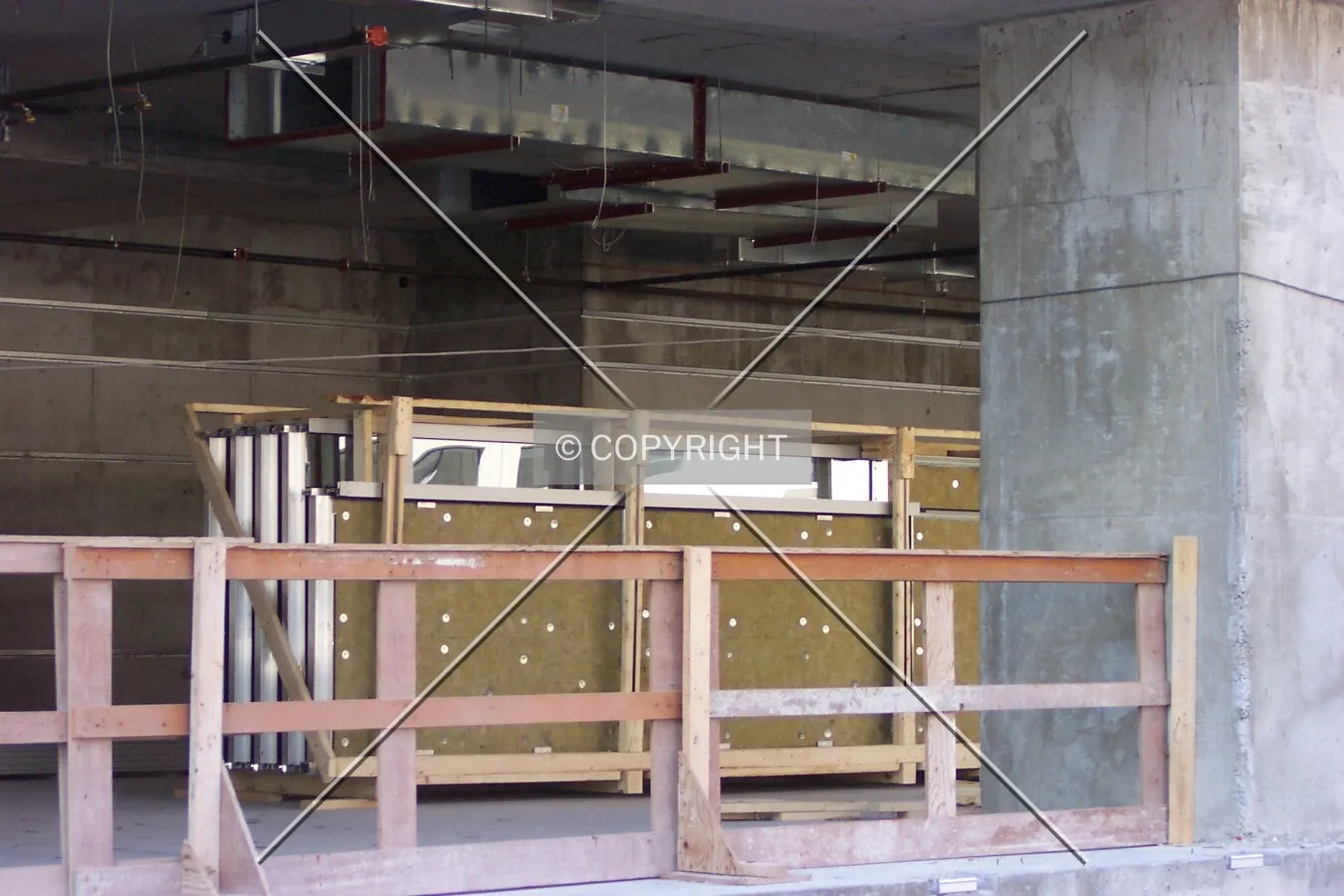 Typical floor under construction