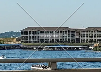 Distant view from the southwest; July 11, 2020