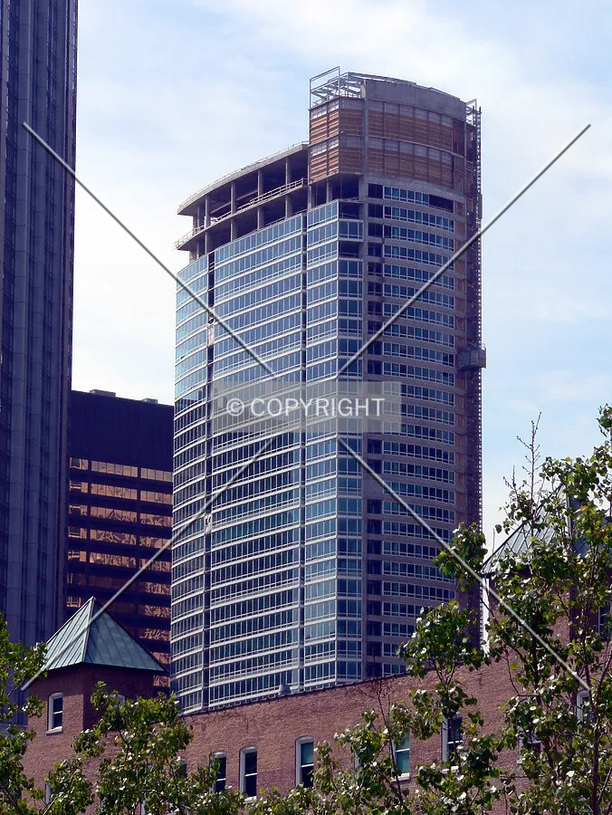 View to the northwest from Lake Shore Drive