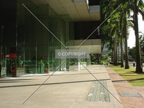 View of the entrance