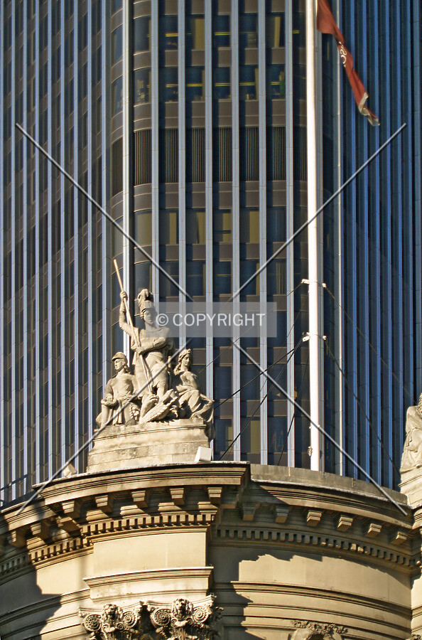 Detail of the southern façade