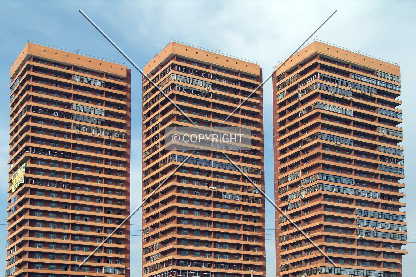 The upper floors