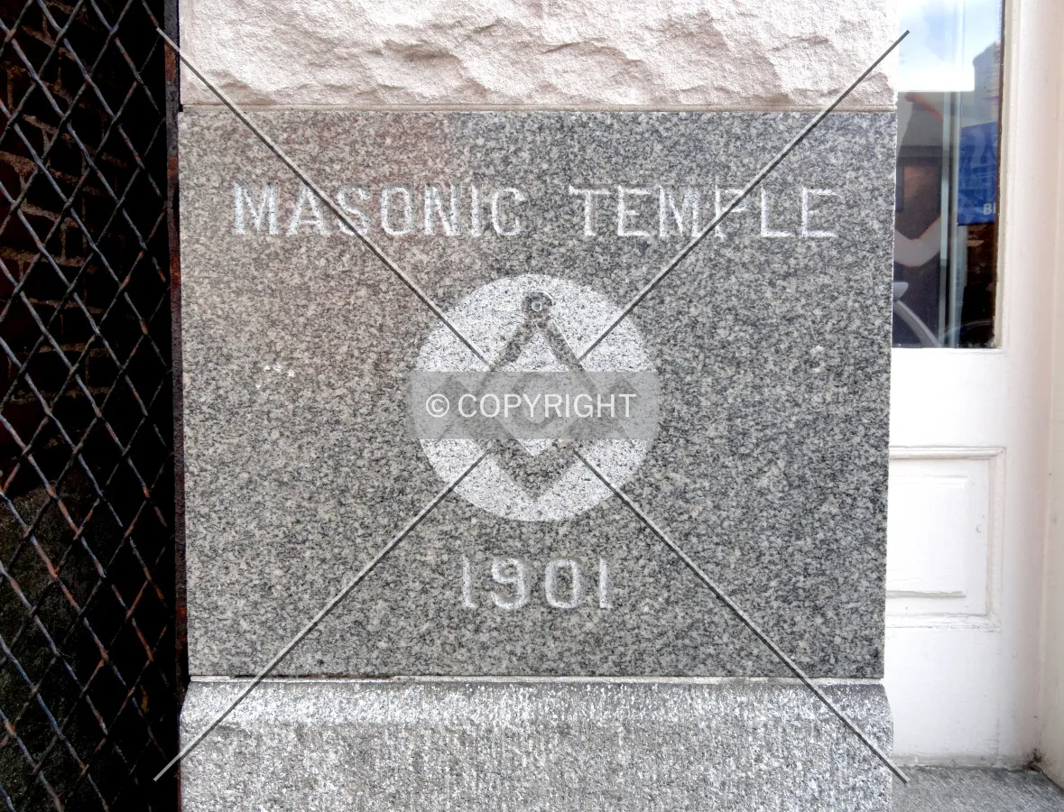 Dedication marker