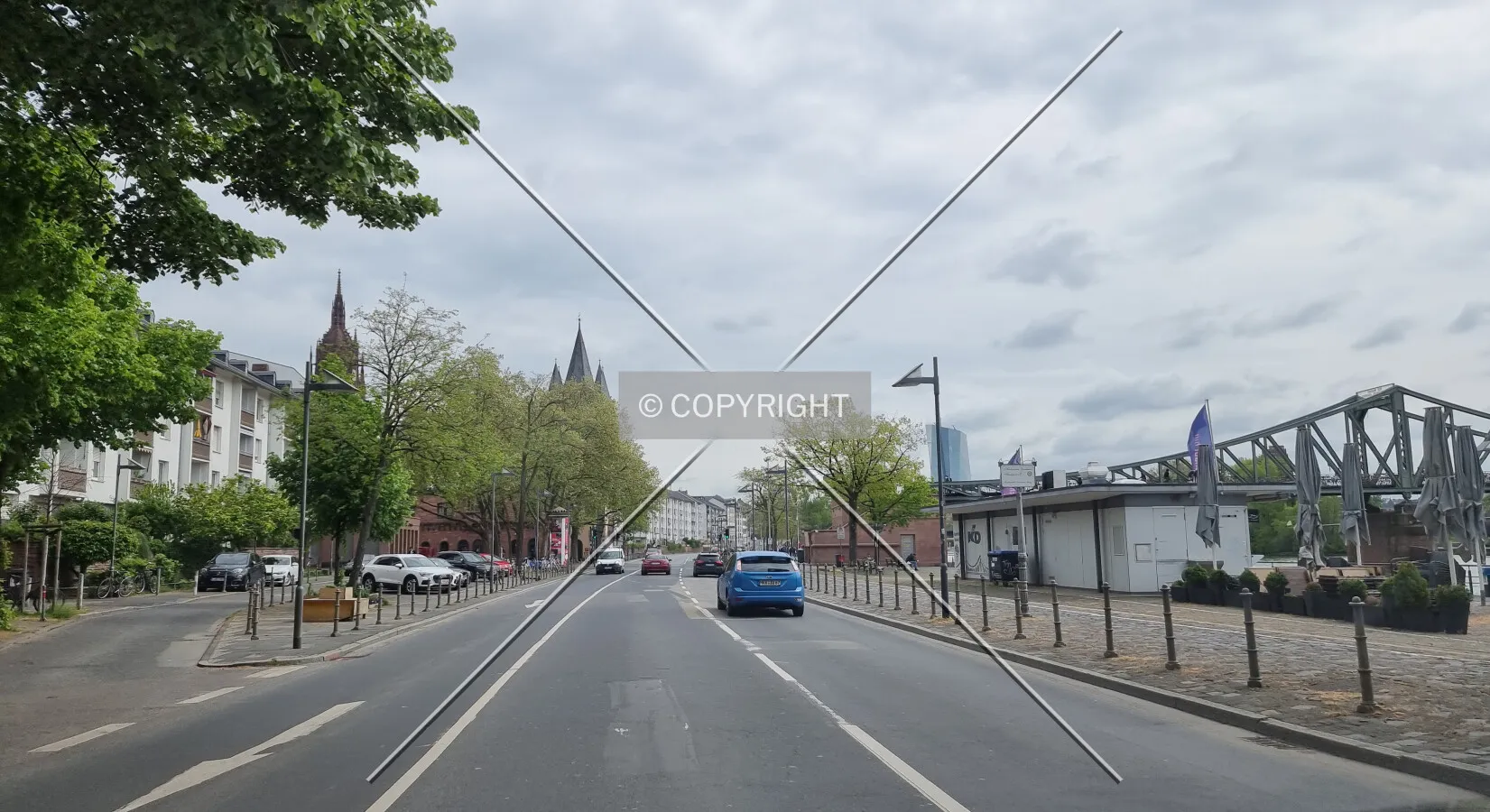 Mainkai in Frankfurt