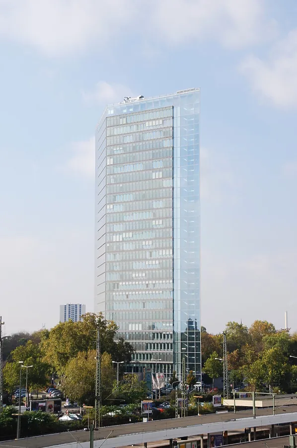 View from bahnhof parking garage
