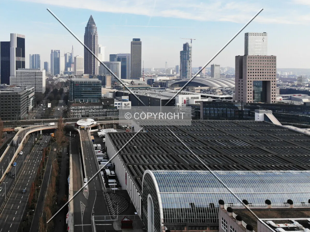 Messehalle 8 and the Messe Frankfurt site