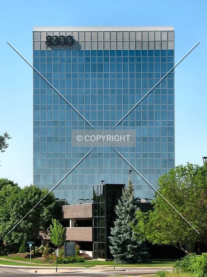 View to the south along Norman Center Drive
