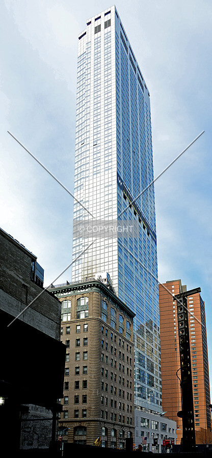 View from the east