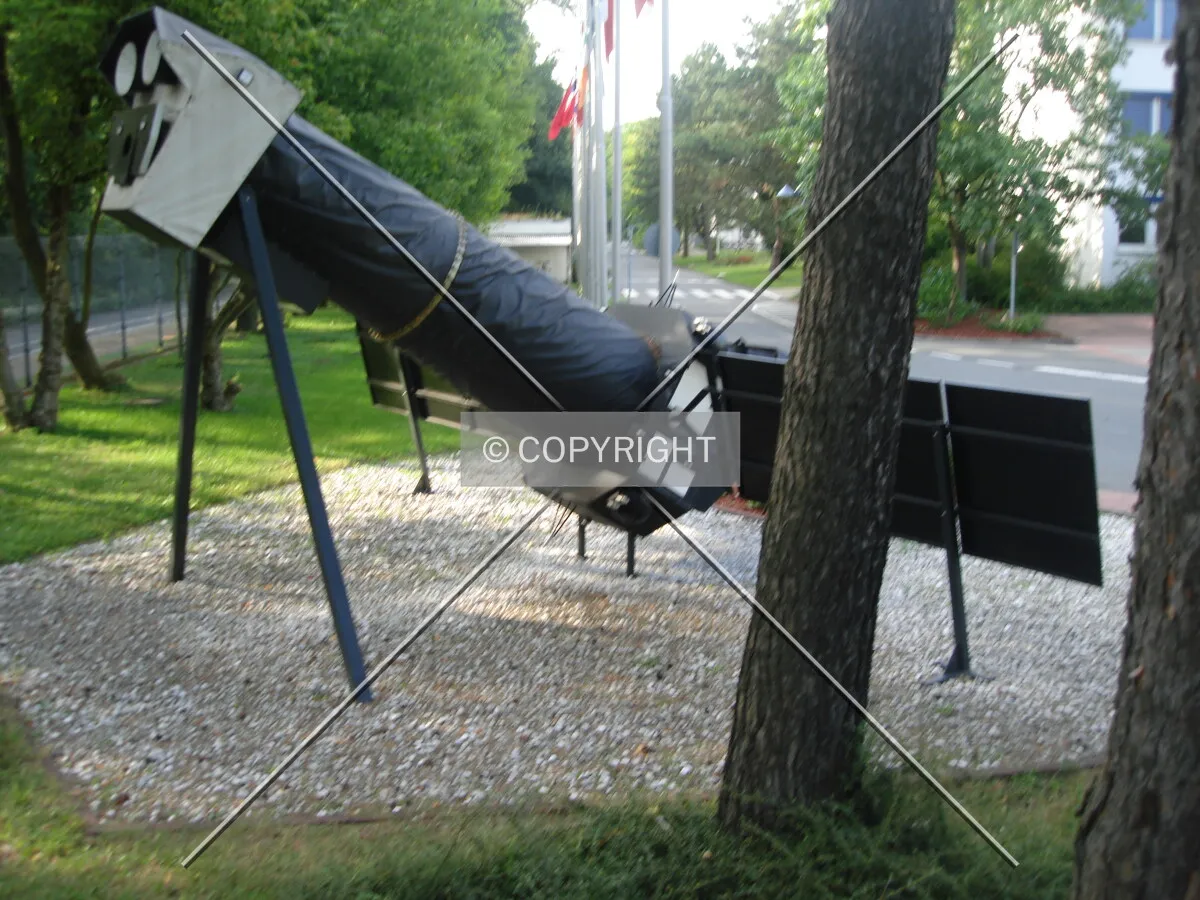 A model of a satellite