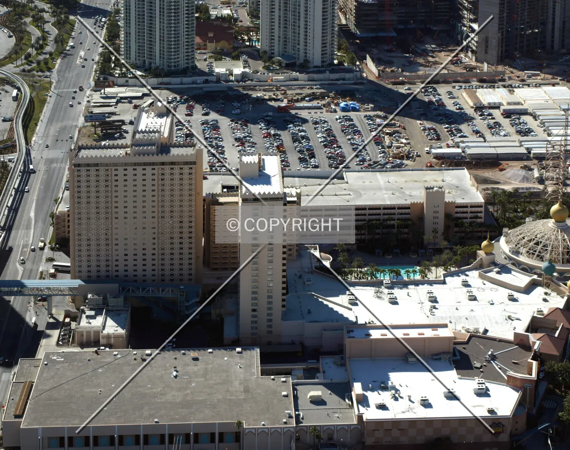 Looking south from Stratosphere Tower