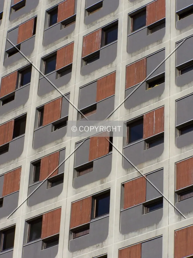 Fenêtes des différentes chambres avec volets coulissants