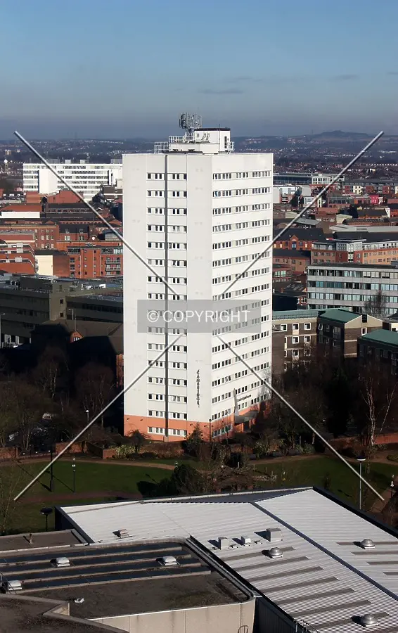 View from the Birmingham Mail Wheel