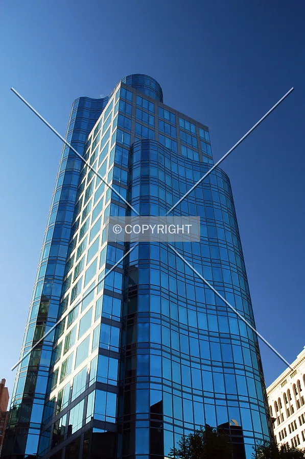 Looking up from Cooper Square