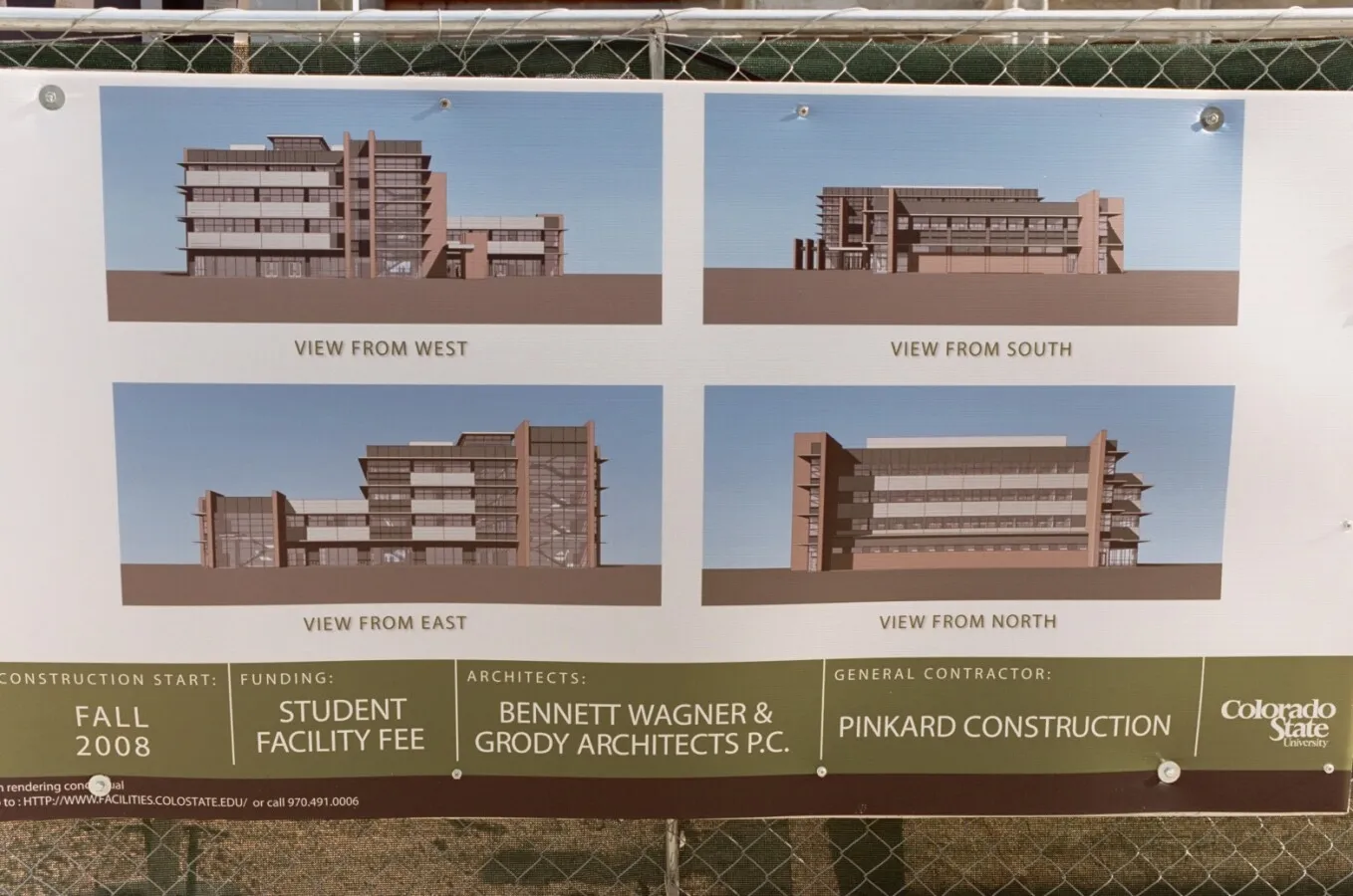 Construction signage