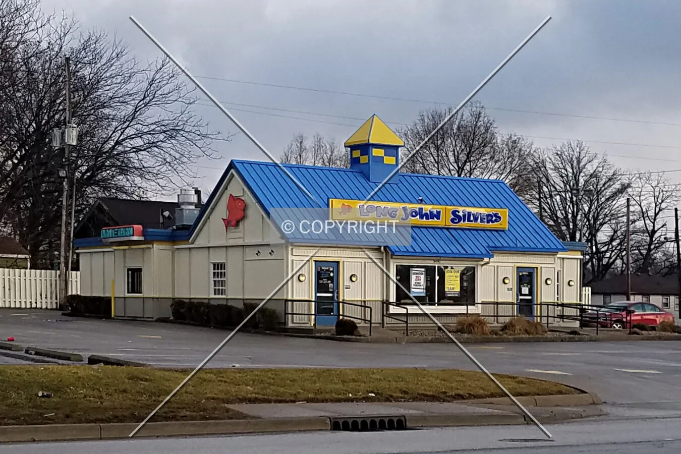 View from the northwest; January 27, 2018